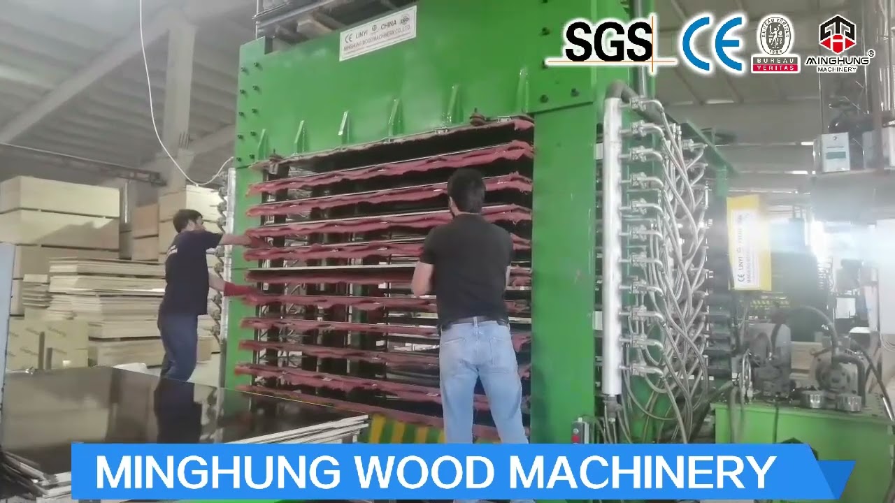 film faced plywood hot press machine