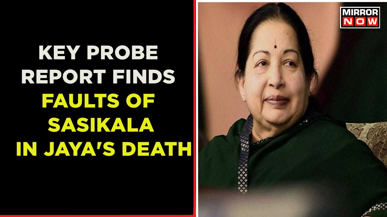 DMK Tables Jayalalithaa Death Probe Report, Panel Faults Doctors And Sasikala | English News
