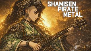 SAMURAI PIRATE METAL ☠️ Shamisen × Celtic — Dark High Seas | Work / Study BGM