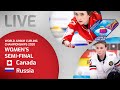 Canada v Russia - Women's 2v3 semi-final - World Junior Curling Championships 2020