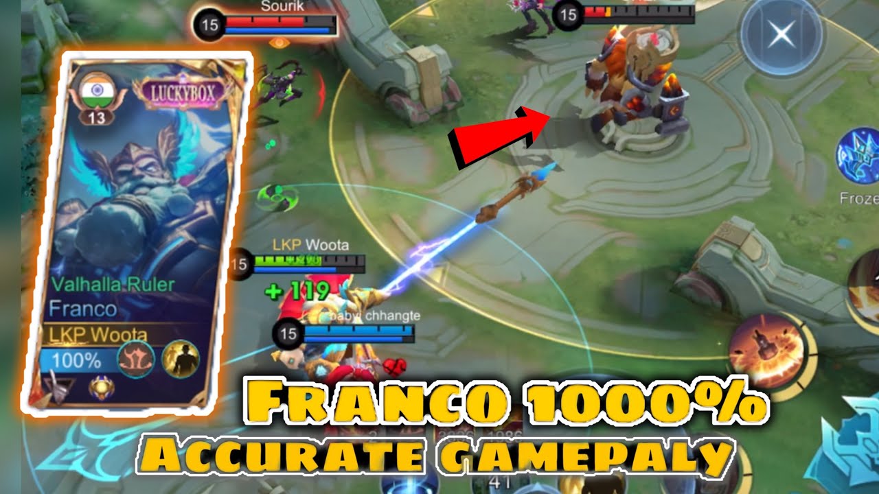 MVP TANK!!Franco best dominated game +100IQ with perfect accuracy gameplay 