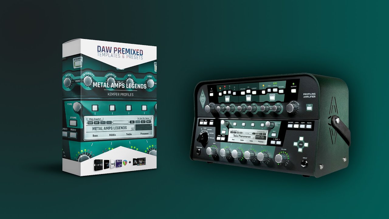 Tonecraft Bundle for Kemper Profiler - 200 Kemper Profiles - Sound Demo Video