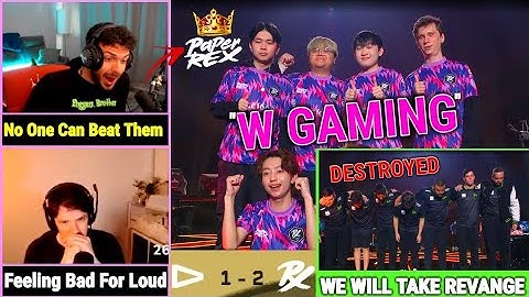 Tarik & Sliggy Reacts to PRX 6 - 10 Crazy Comeback Against LOUD in VCT Champions 2023 | PRX VS LOUD