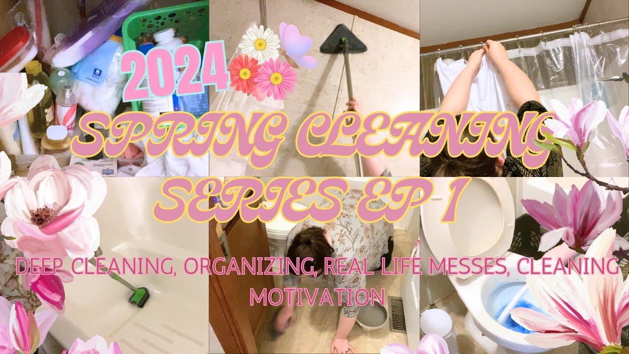 SPRING CLEANING SERIES 2024 EP 1 | DEEP CLEANING | ORGANIZING ...