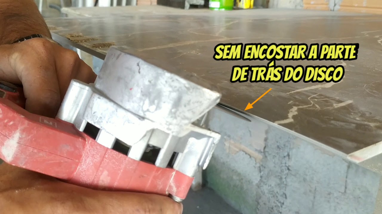 Aprenda o 45.Aprenda o segredo do corte 45 em porcelanato