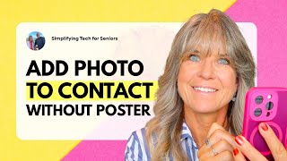 How to Add a Photo to a Contact on iPhone (Without Adding the Poster) screenshot 1