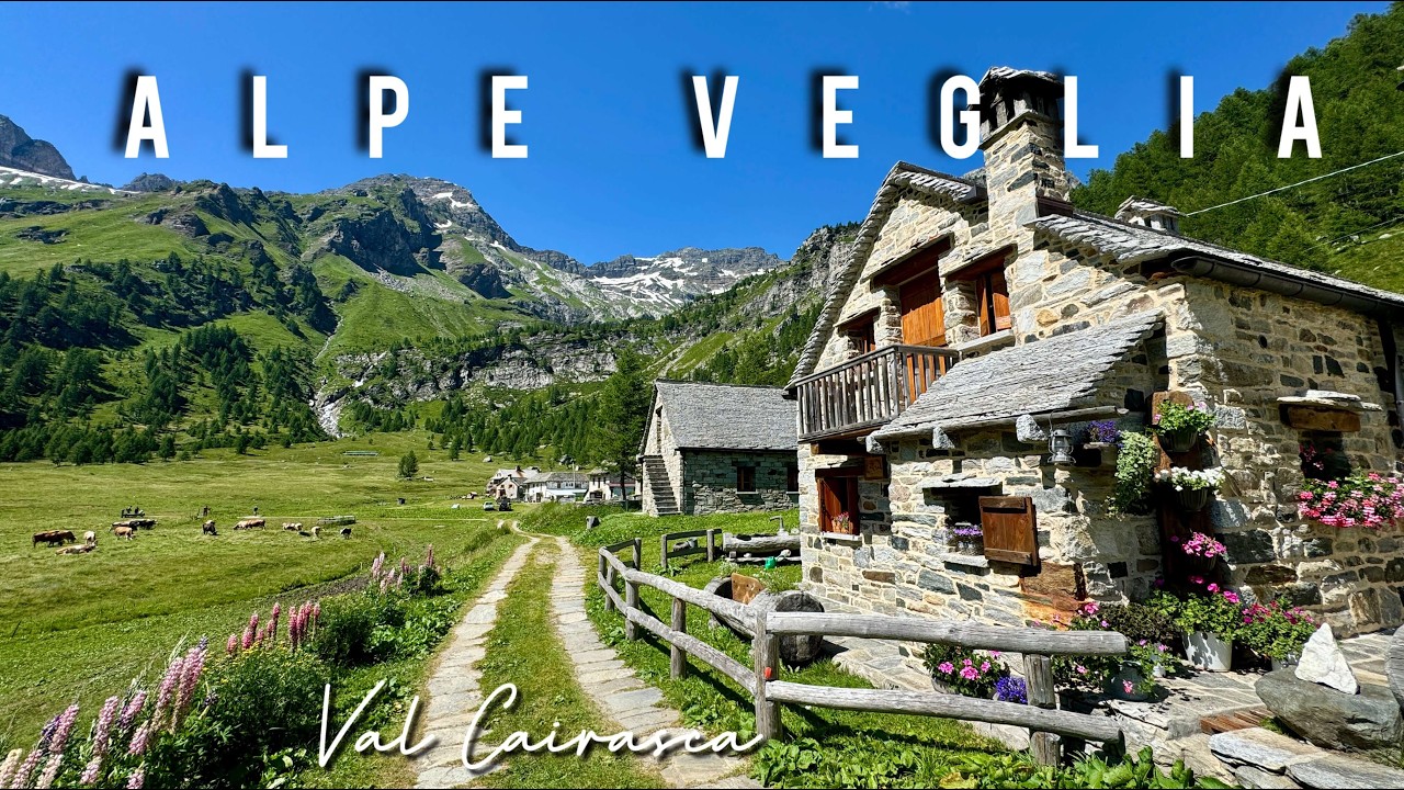 Alla scoperta dell' ALPE VEGLIA, un tuffo nel LAGO BIANCO - VAL CAIRASCA