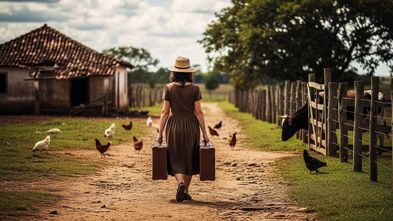 Viúva Comprou um Sítio Abandonado Com o Pouco Que Tinha… Mas Ela Recomeçou e Mudou Seu Destino