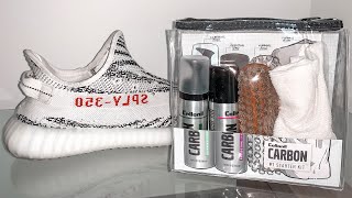 Ich reinige meine Yeezys mit dem Starter Kit von sneaker cleanik ( Collonil )