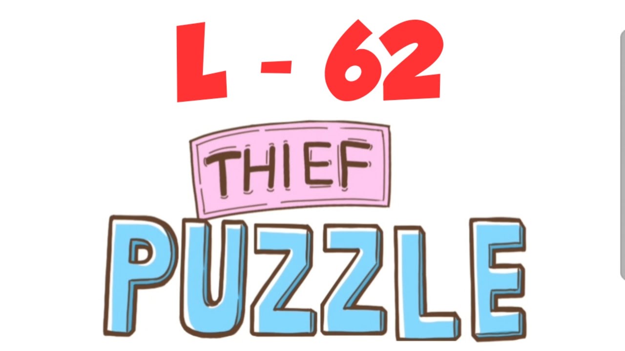 Thief Puzzle - L 62 - (Weegoon) - Funny Stickman Brain Puzzle Game - 