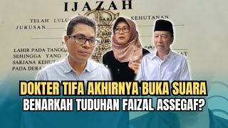 Dokter Tifa Buka Suara! Faizal Assegaf Soal Ijazah Jokowi Dinilai Keji, Tegas Tak Terima Uang