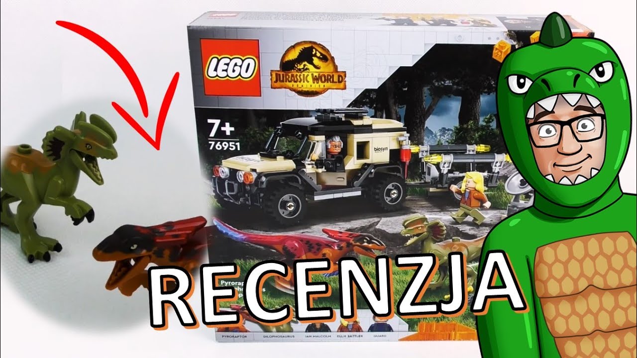 PYRORAPTOR i DILOFOZAUR (76951) 🔥 / RECENZJA