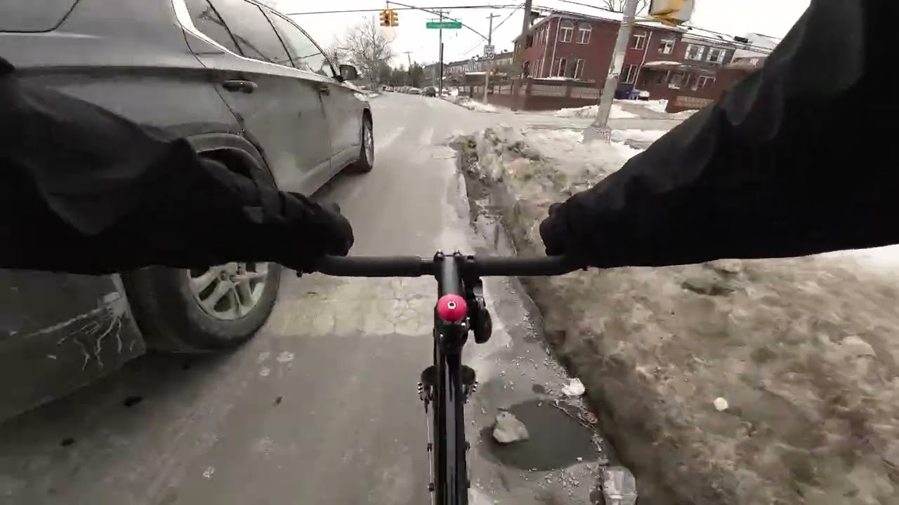 POV: #FixedGear Bike Ride - 2/10/2026 - Commute (part 1/2)