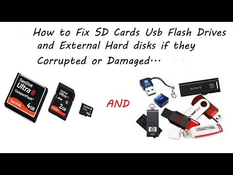 HOW TO REPAIR YOUR DAMAGED HARDDISK USB FLASK, PEN DRIVE AND INTERNAL DRIVE WITH CMD VERY EASY