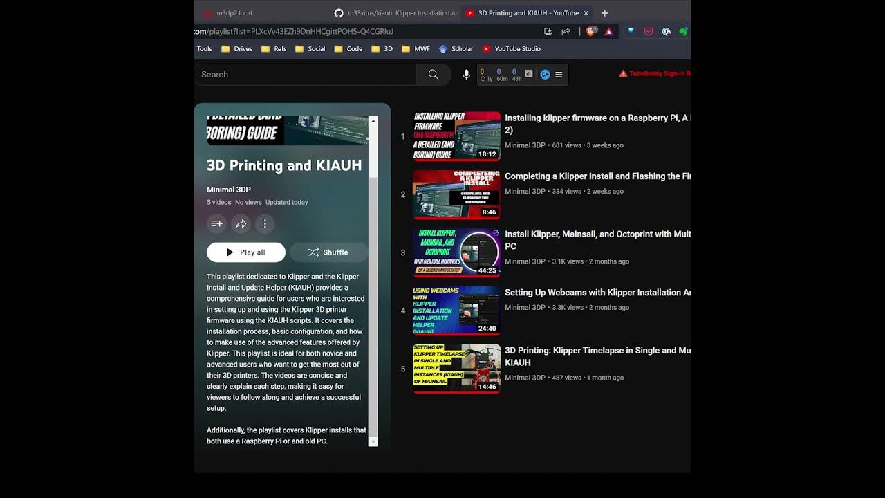 Running klipper without raspberry pi on a pc with klipper install and
