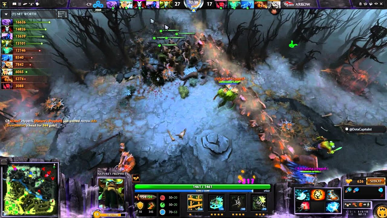 Ultra Kill by bOne7 / Arrow Gaming VS Cloud9 The International 4