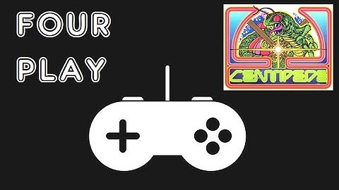 Four Play - Centipede - 8-bit Console Comparison