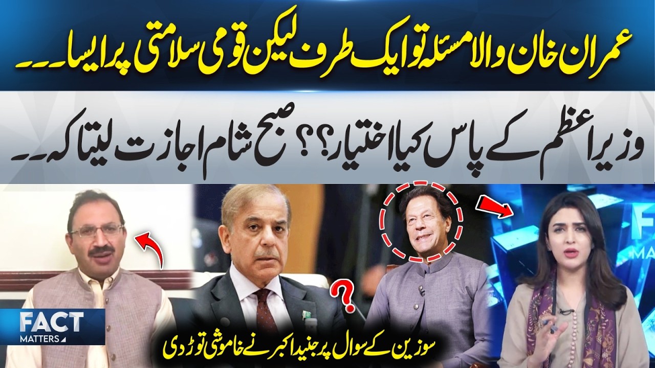 Imran Khan Issue Aside, What About National Security? | Junaid Akbar Breaks Silence | 365 Plus
