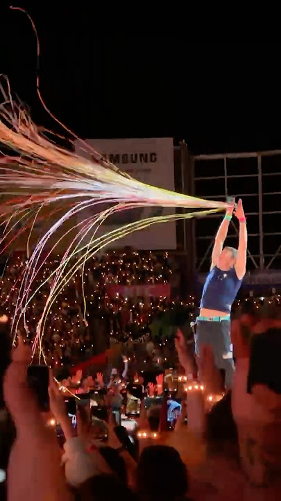 the most beautiful moment of the Coldplay concert #coldplay #2024 #auckland