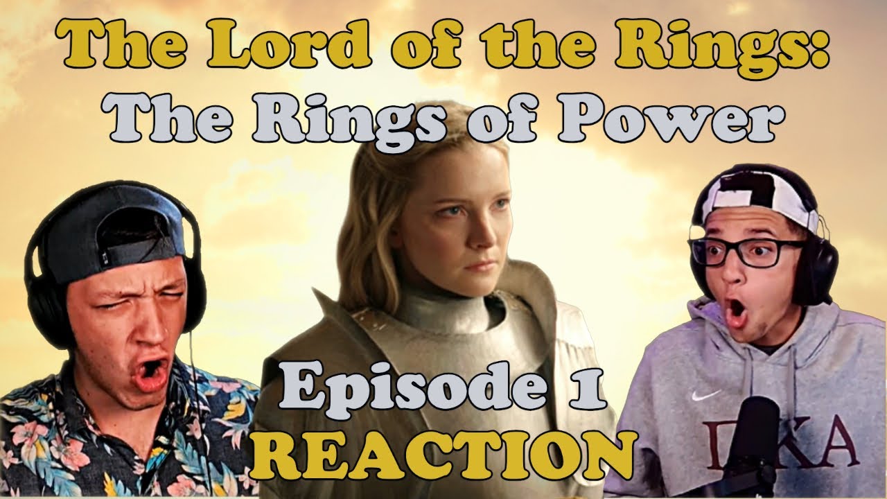 The Lord Of The Rings: The Rings of Power Episode 1 "A Shadow of the Past" REACTION! FIRST TIME!!!