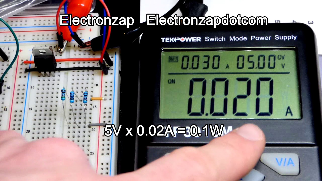 Two Parallel 1K Quarter Watt Resistors Act Like A 500 Ohm Half Watt Resistor Measured And Thermal