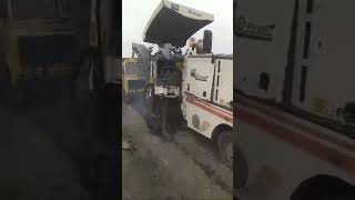 from construction of सड़क निर्माण very high machinery & material live streaming