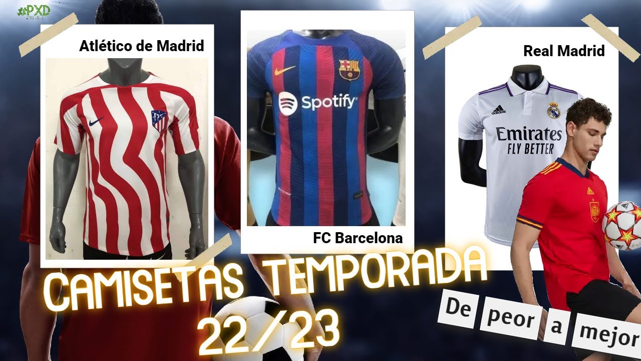 camisetas futbol temporada 22 23