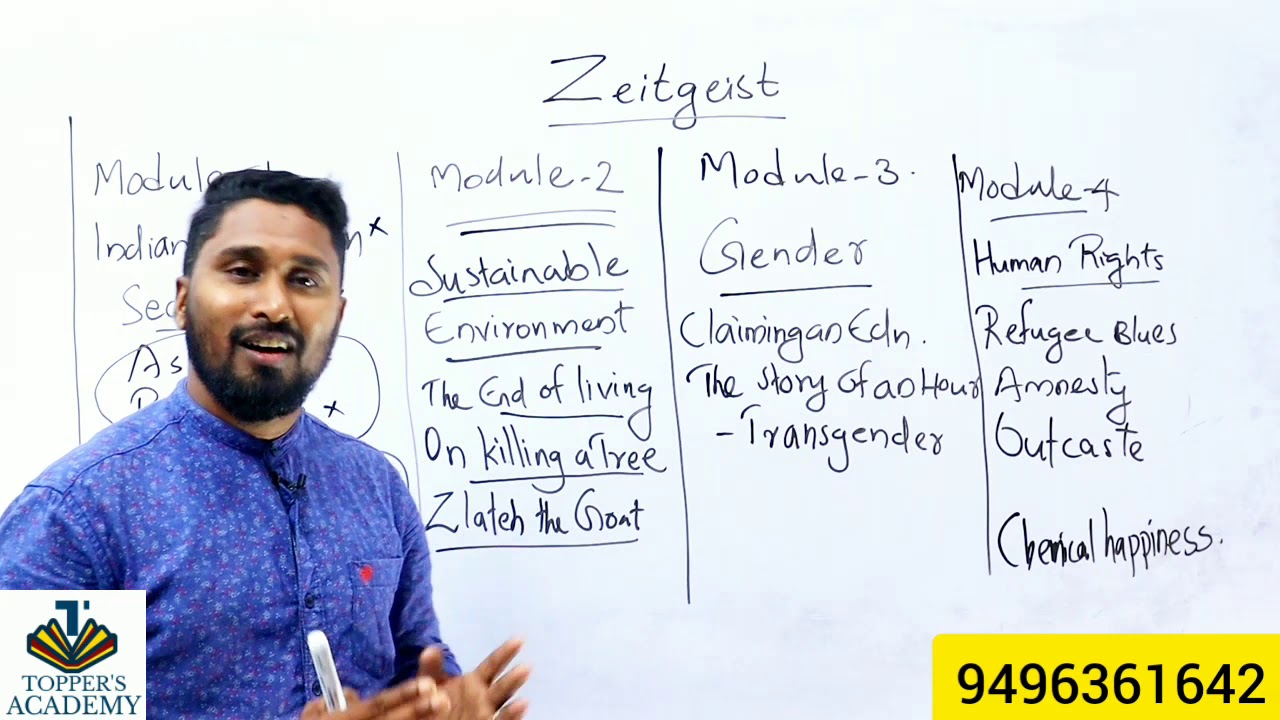 ZEITGEIST 2 SEM BA BSC KEY NOTES..