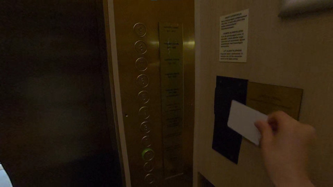 Recrording Elevators with a VR headset-helsinki finland