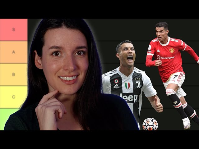 (ASMR) Tier Ranking Cristiano Ronaldo's Jerseys!