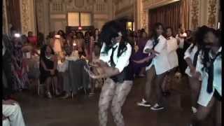 Bride dances to Beyonce (7-11) at Wedding