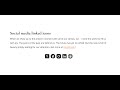 Social media icons in Rise 360, as inline list (deprecated)