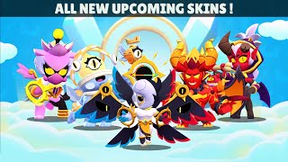 ALL NEW UPCOMING SKINS IN THIS UPDATE ! BRAWL STARS