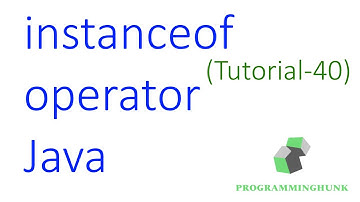 instanceof operator in java | Java Tutorial-40 | latest | 2020