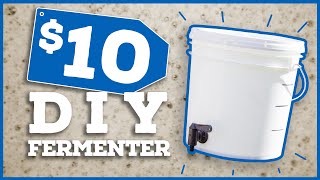 EASIEST DIY $10 Home Brew Fermenter