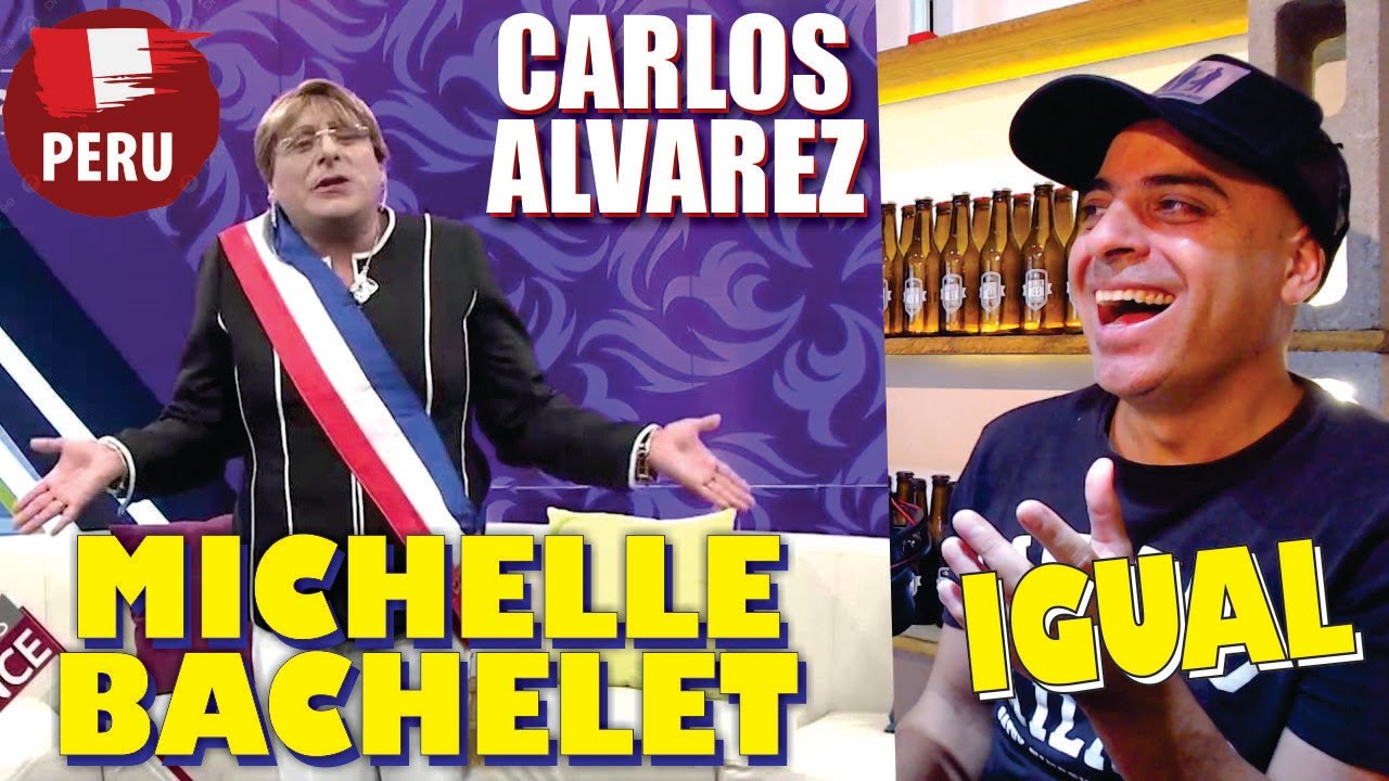 ARGENTINO REACCIONA a CARLOS ALVAREZ imitando a MICHELLE BACHELET