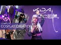 Making of kda evelynn  cosplay creation  by tania de andrade