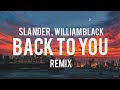 SLANDER, William Black - Back to You (DJG435 Remix)