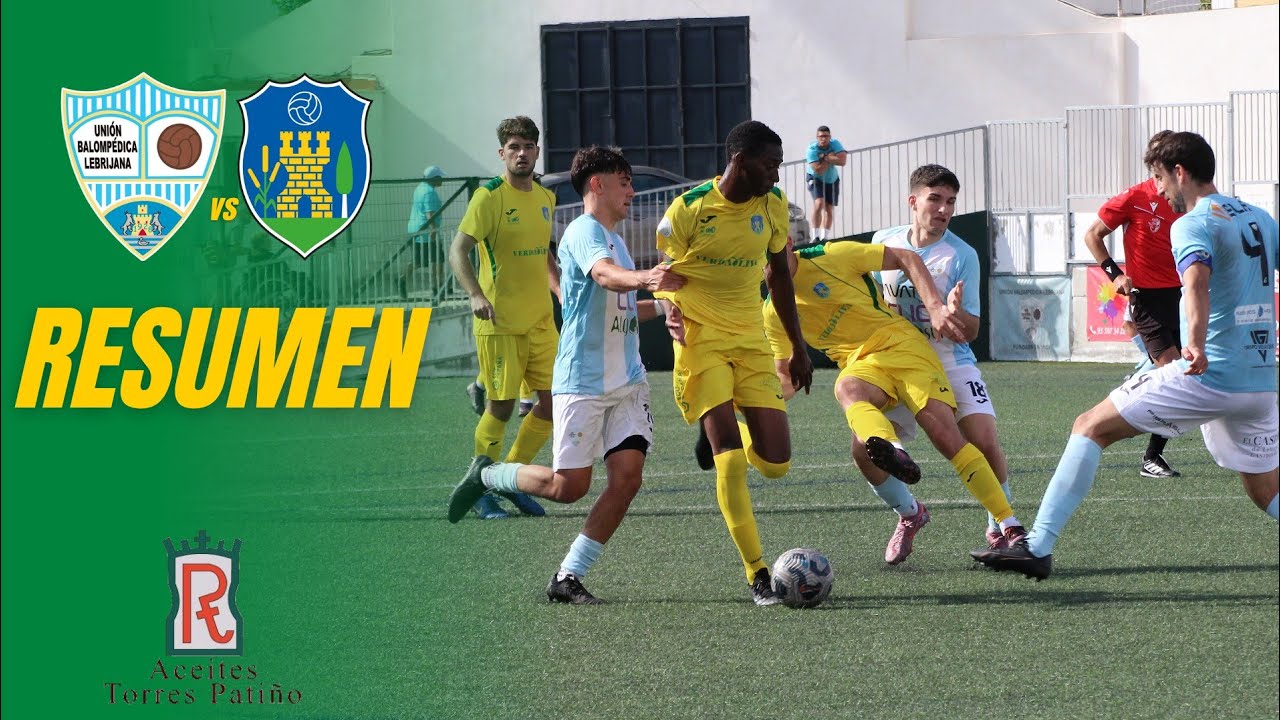 Resumen Jornada 8 - UB Lebrijana 1-2 Montilla CF - YouTube