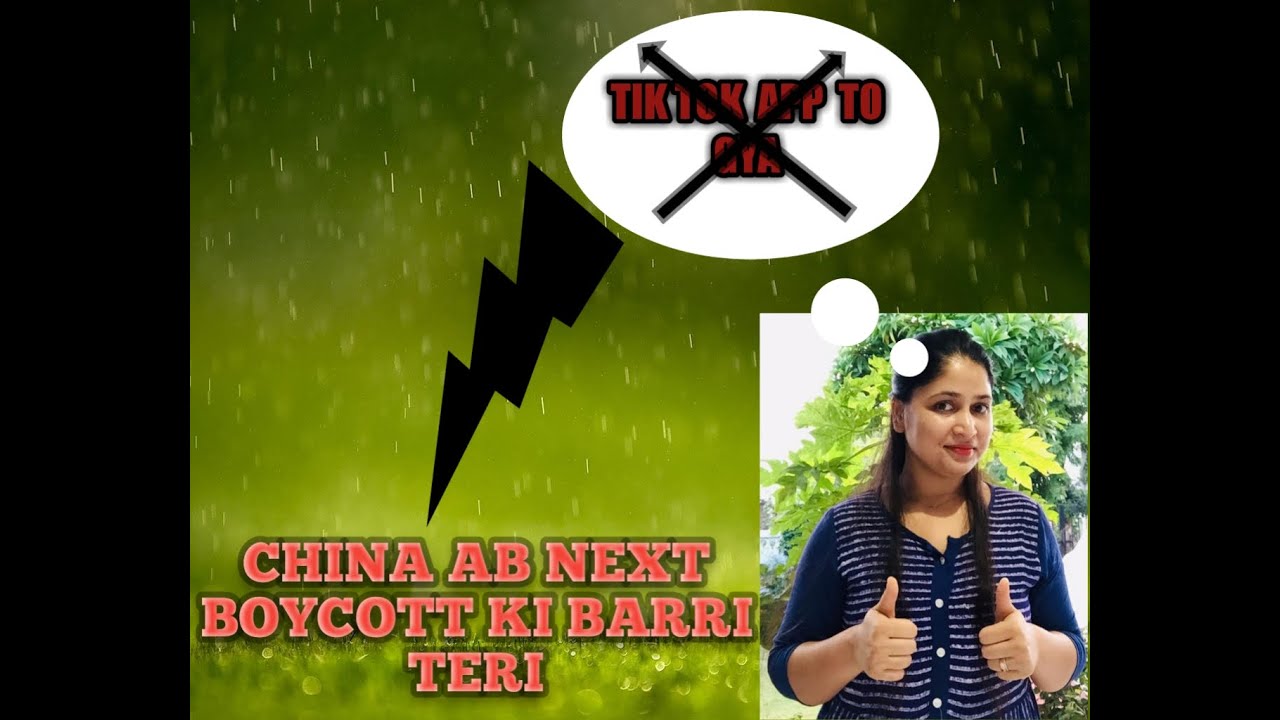 Boycott Tiktok Now One Step Towards Boycott China. YouTube