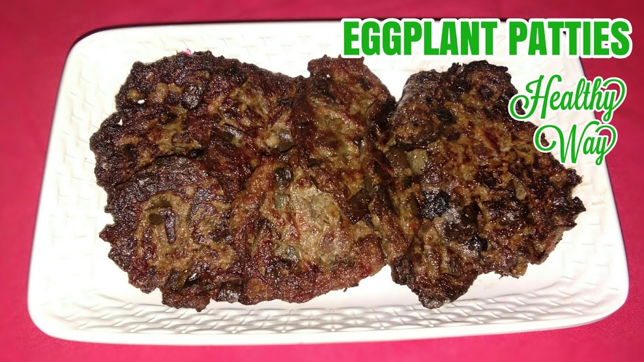 EGGPLANT PATTIES Murang Ulam o Palaman Sa Tinapay Burger Patty