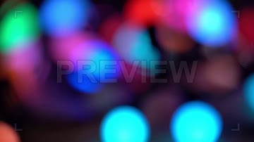 Bokeh Lights Blinking Stock Video