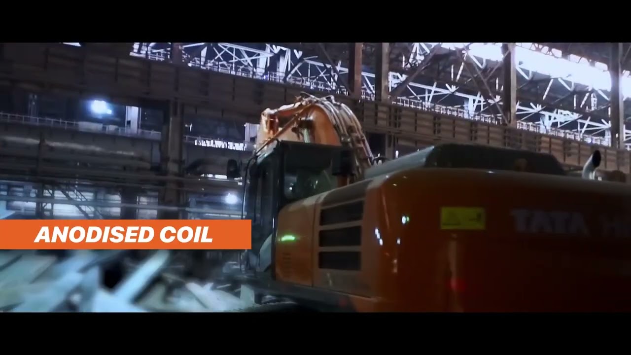 Tata Hitachi Excavator with Magnetic Attachment