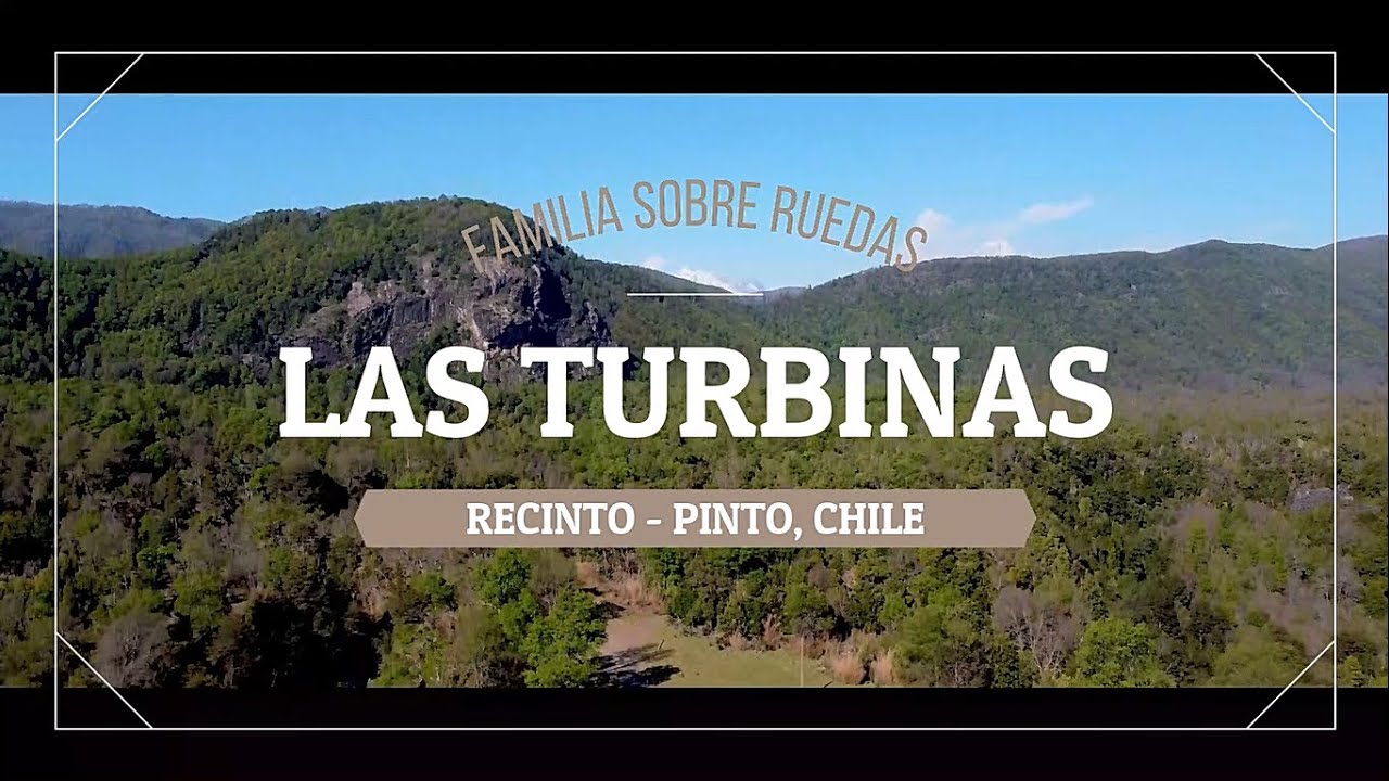 CASCADA LAS TURBINAS 🌊😍✨ - RECINTO, CHILE.