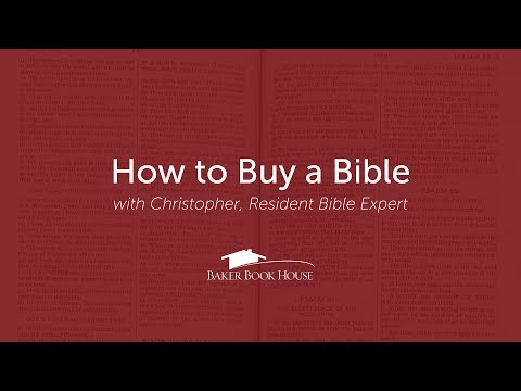 Video: How To Buy A Bible