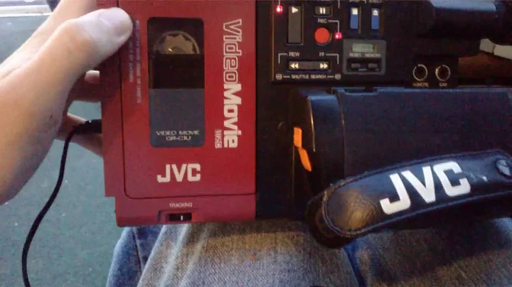 Neil's JVC GR-C1 VHS-C camcorder (1984)