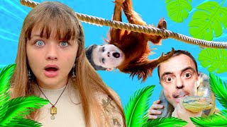 ESCAPE THE ZOOKEEPER! Scary Stories and Urban Legends with Aubrey and Caleb!