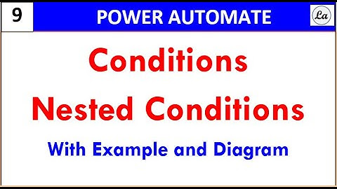 Conditions | Nested Condition | MS Power Automate