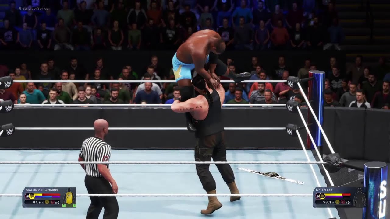 Keith Lee vs Braun Strowman