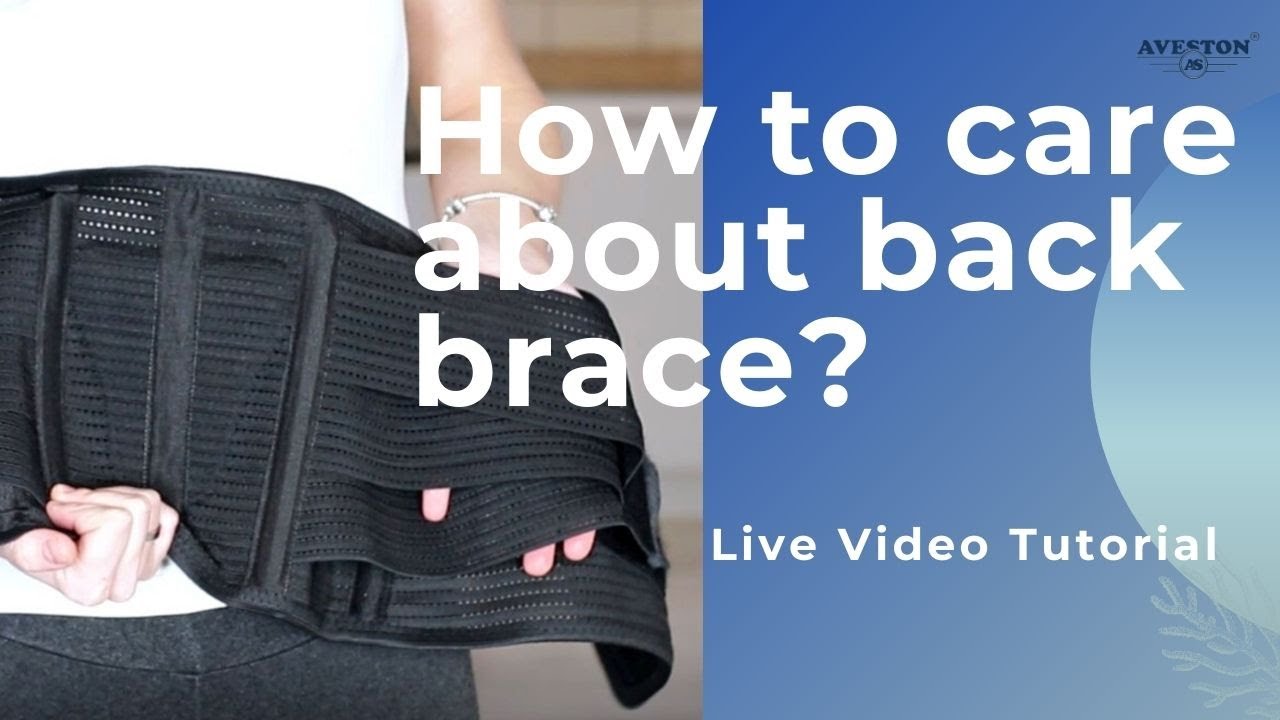 Can Back Brace Be Washed? How to Clean a Back Brace Cleaning
